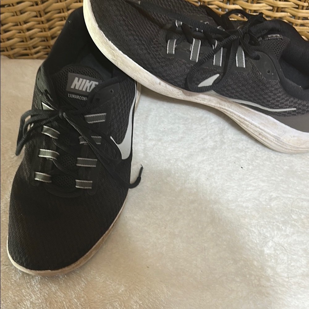 Nike Black and White Sneakers